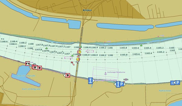 elektronska karta srbije Plovput | Plovidba | Elektronske plovidbene karte elektronska karta srbije
